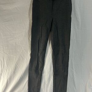 Seven pull on pointe 4 way stretch movement skinny leg pants  charcoal in med